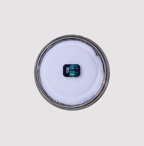 1.09ct Blue Green Sapphire