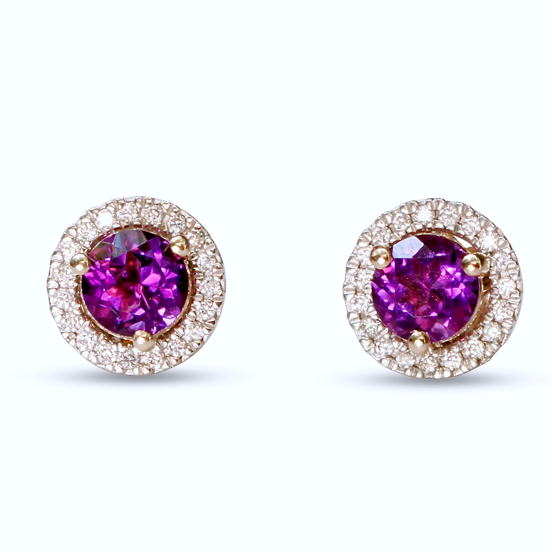 Pixie Amethyst Earrings
