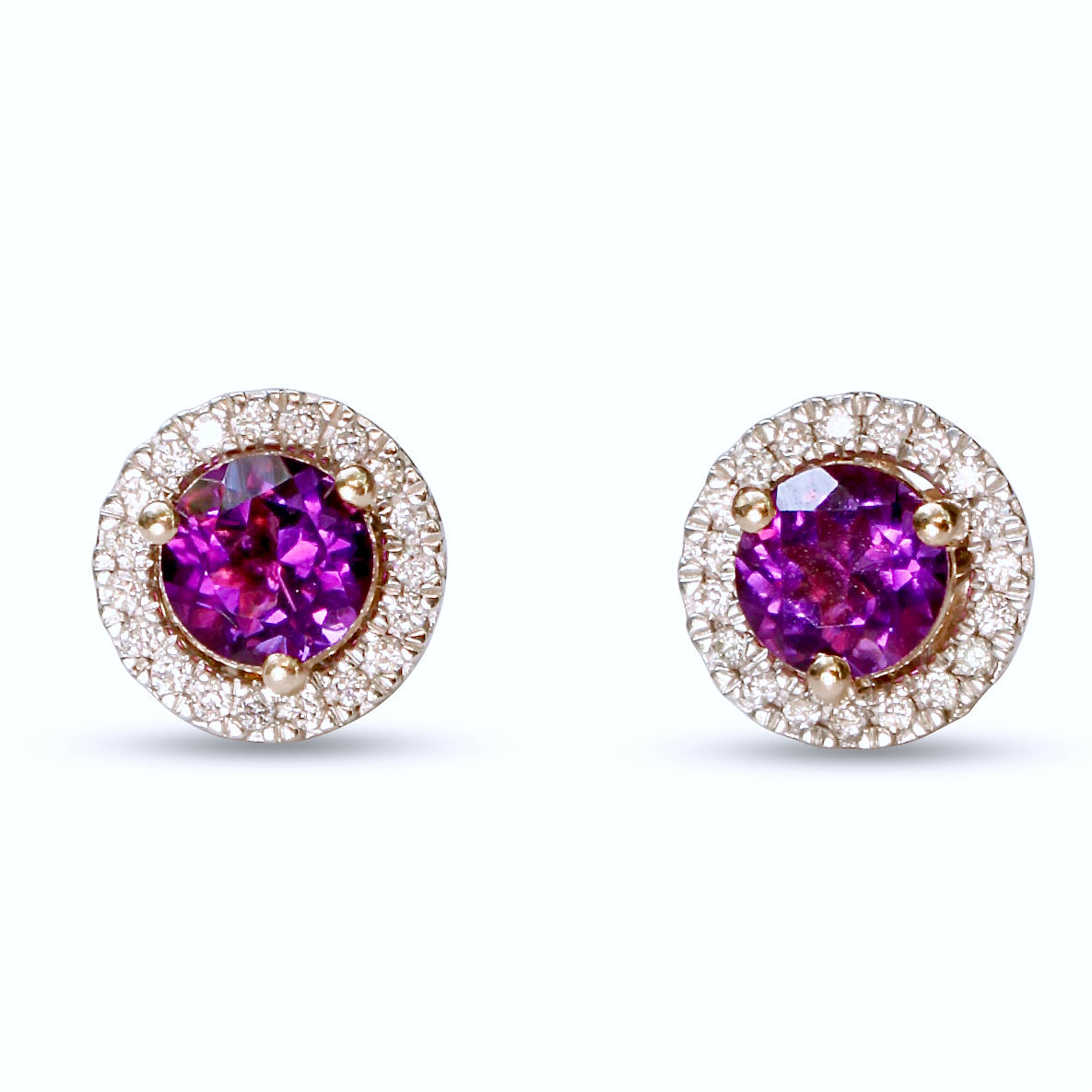 Pixie Amethyst Earrings