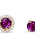 Pixie Amethyst Earrings