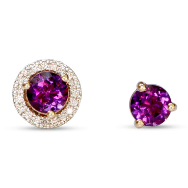 Pixie Amethyst Earrings