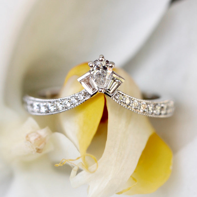Empire Diadem Tiara Ring