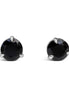 Black Spinel Stud Earrings