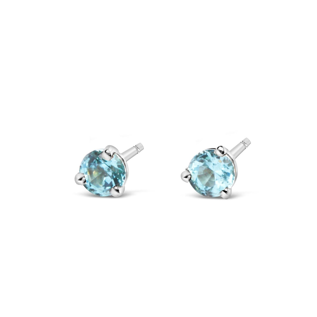 Pixie Blue Tourmaline Stud Earrings