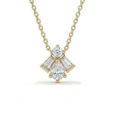 Empire Diadem Pendant Necklace