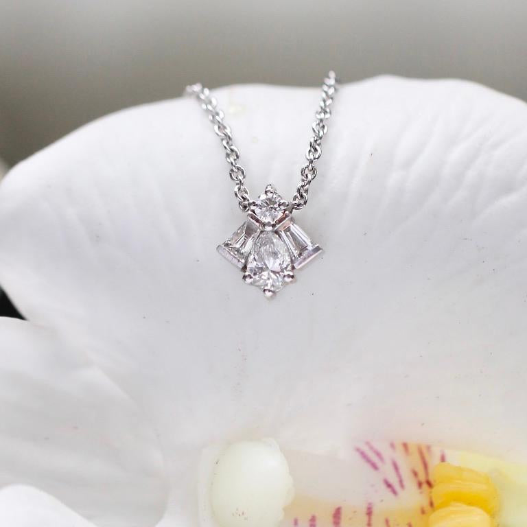 Empire Diadem Pendant Necklace