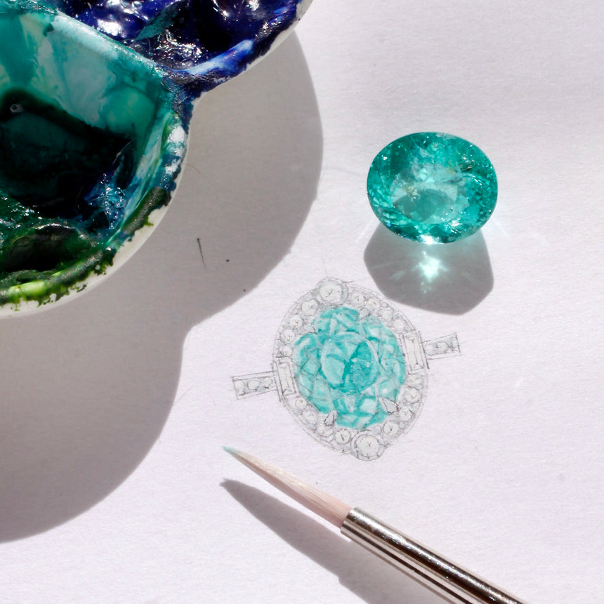 engagement ring jewellery Sydney Nicole Winkler Jewellery
