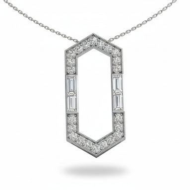 Empire Statement Pendant Necklace