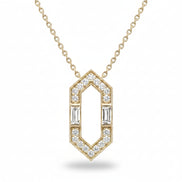 Empire Skyline Pendant Necklace