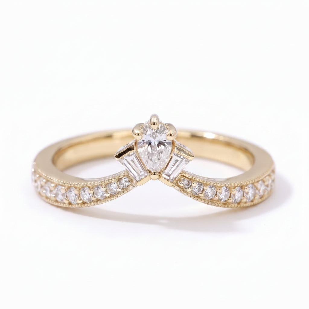 Empire Diadem Tiara Ring