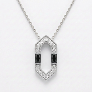 Empire Skyline Pendant Necklace