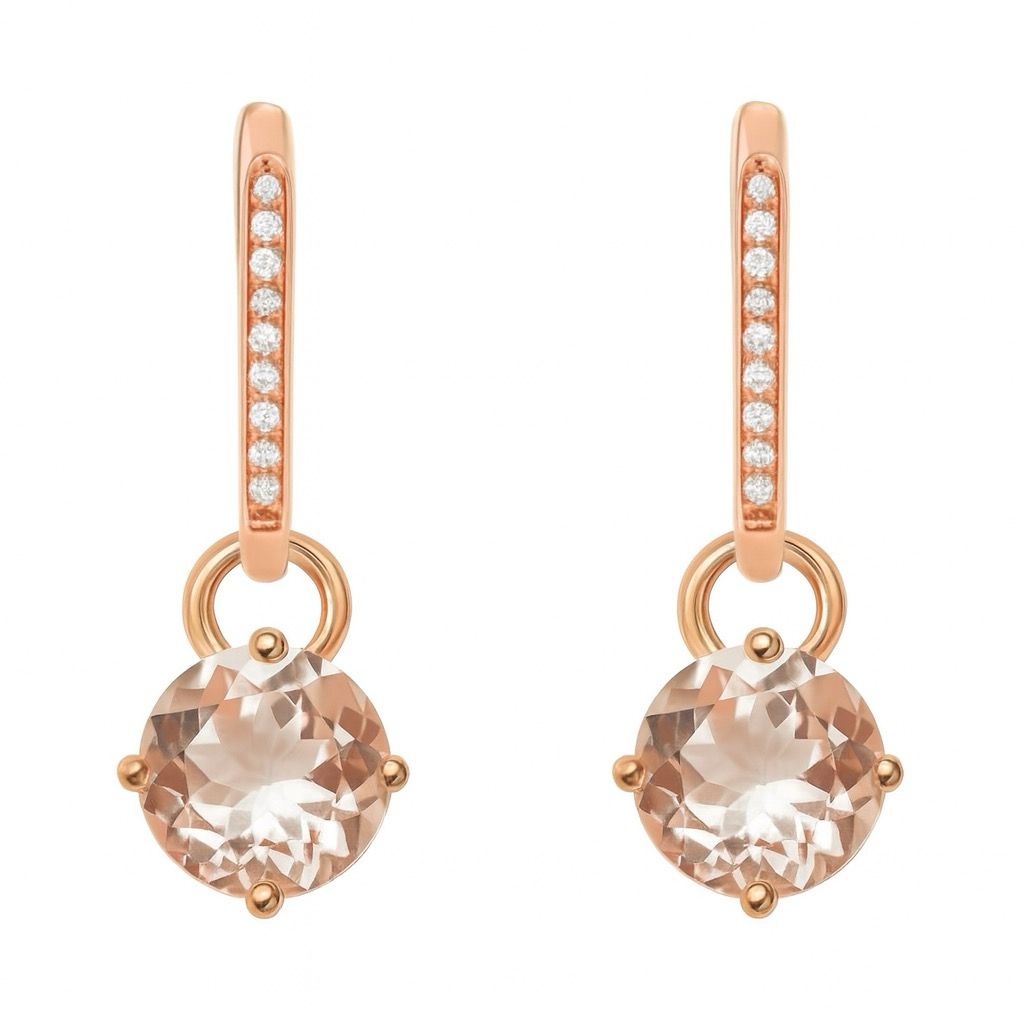 Pink Morganite Drops