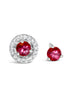 Pixie Ruby Earrings
