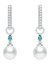 South Sea Pearl with Tourmaline Drops