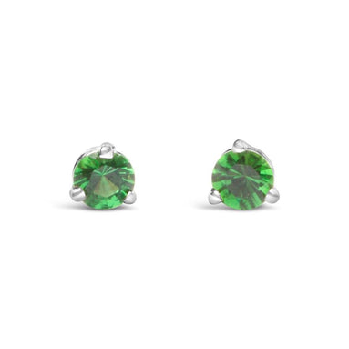Pixie Tsavorite Garnet Stud Earrings