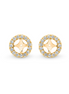 Halo Diamond Stud Jackets - Pixie Round